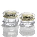10g 15g 30g 50g 100g Skin Care Cylinder Shape Cream Glass Jar
