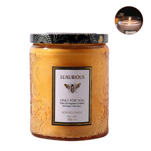 Quality 15hours Vegan Soy Candles , Pomegranate Long Lasting Scented Wax Cubes wholesale