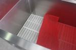 Sliding Door Stainless Steel Pet Grooming Bath Tubs 1300x740x900Mm