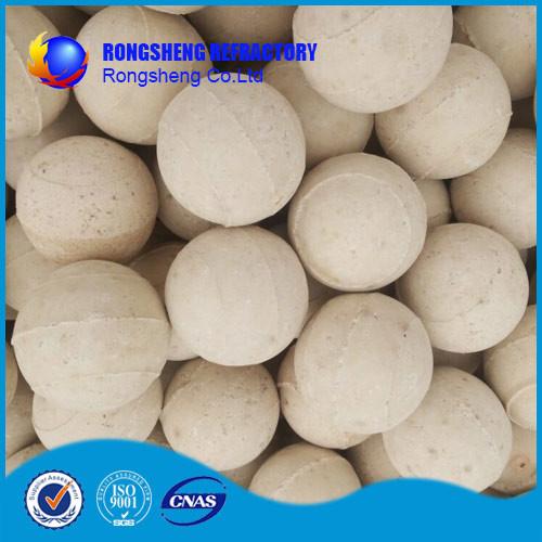 Cheap Hollow refractory balls , pellet widely used as grinding media for sale