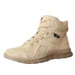 Outdoor men's winter plus velvet warm non-slip wear-resistant lace-up boots