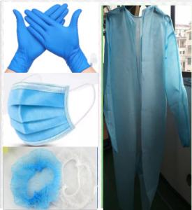 Quality Cheep Daily Protective Suit Disposable Protection Products suit For workers /super market employee/security guard wholesale