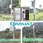 Light White cabinet Battery 5KW outdoor Solar Power UPS System with pure sine