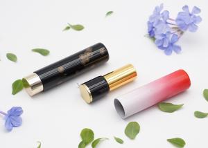 Quality Aluminum Lipstick Tube Round 3.5g Cosmetic Cylinder Plastic wholesale