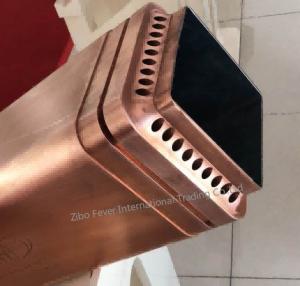 Quality 100x100mm CuCrZr Copper Mould Tube Continuous Casting Machine Parts wholesale