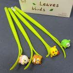 Colorful Soft Rubber Little Bird Gel Pens Wobble Neutral Pen for Gifts Prizes