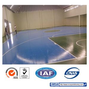 Quality Badminton Court Waterproof PU Sport Flooring Material Harmless wholesale