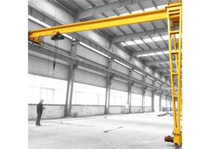 Quality 200kn Single Beam Electric Hoist Half Gantry Crane 10 Ton wholesale