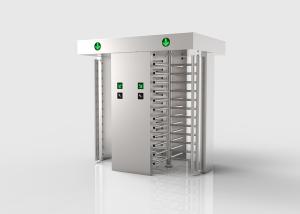 Quality 304 Stainless Steel Full Height Turnstile Automatic Left / Right Double Lane Rotary wholesale