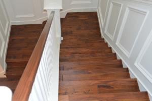 Quality Natural acacia hardwood stair wholesale