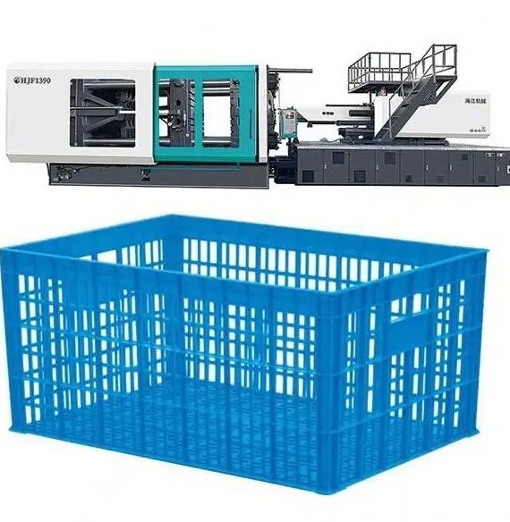 Full Automatic Injection Molding Making Machine For Plastic Fruit Box Production