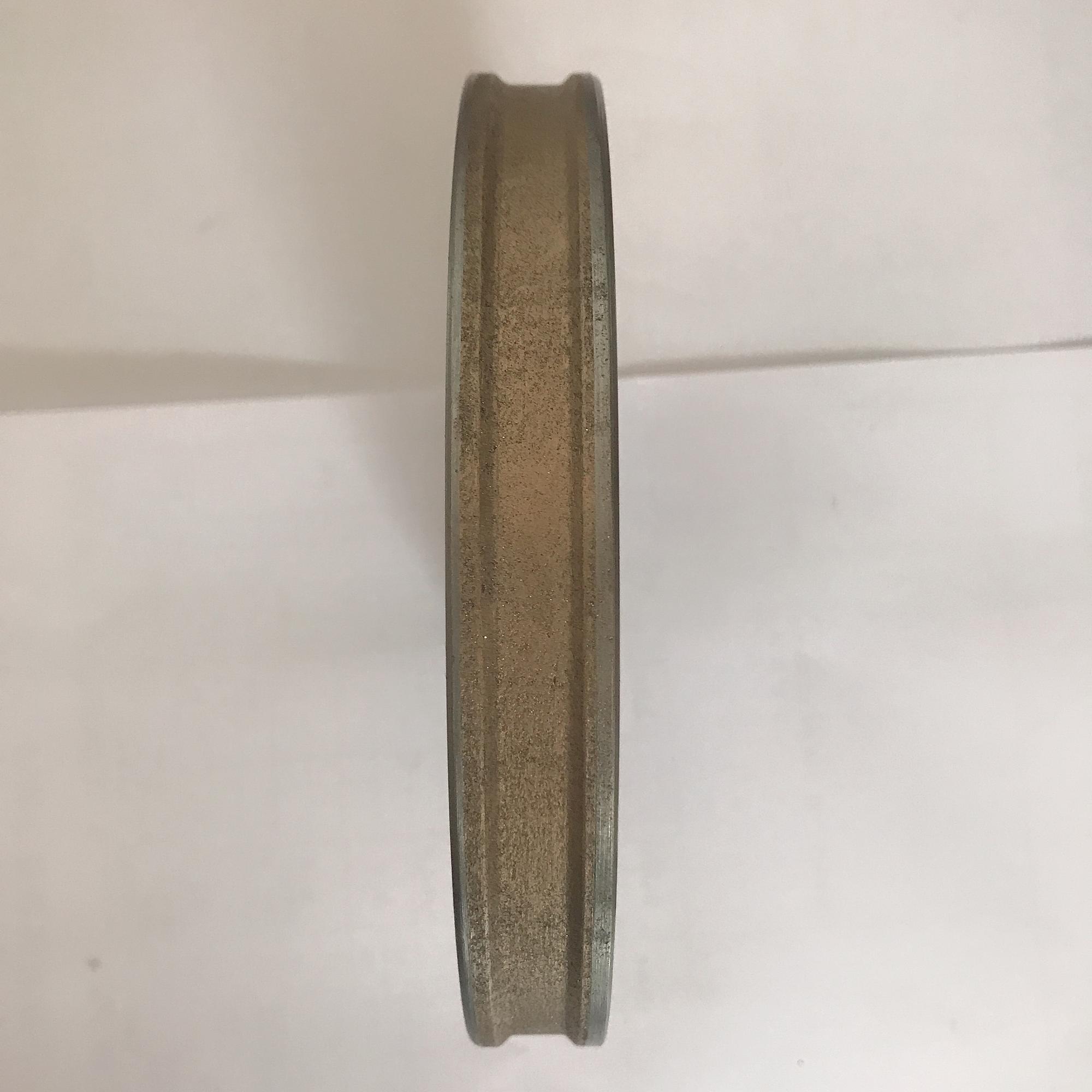 PBLOG 2-6MM LONG LIFE GLASS CUTTING STRAIGHT EDGE DIAMOND GRINDING WHEEL FOR Vertical edge grinding machine