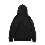 FODARLLOY Fashion Colors Black Hoodie OEM Streetwear Essentials Oversize Unisex