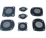 DN 40 Large Solenoid Valve Diaphragm Fabric For Power Plant Dust Removal