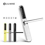 Stainless Steel Digital Lock Unlock Via Bluetooth Fingerprint For Shopping Mall