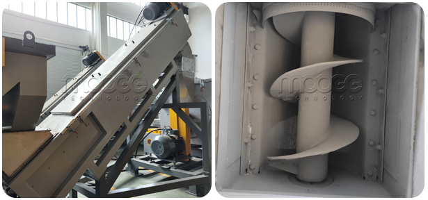 PP PE Plastic Bottles Cleaning Washing Waste Shredder Crusher Recycling Line