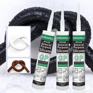 Quality Clear GP General Purpose Silicone Sealant For Stainless Steel Wood wholesale