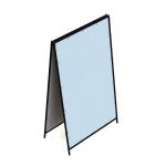 Collapsible Outdoor A Frame Display Stands With Rainproof Graphic