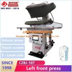 PLC Jacket Blazer Suit Commercial Laundry Press Machine For Front Type Ironing