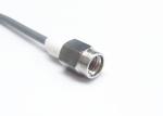 Precision Male Coaxial Cable Fittings SSMA /SSMP Custom Coax Cable Assemblies