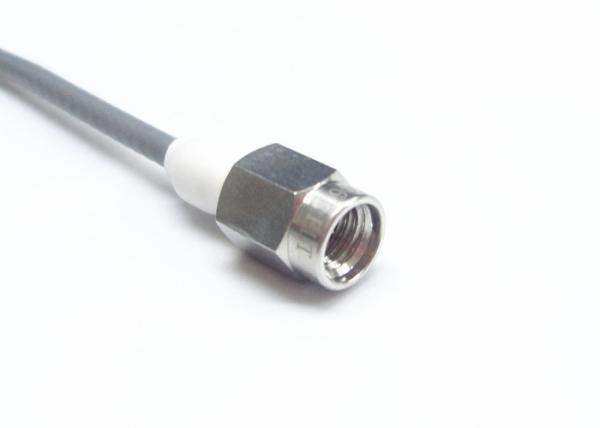 Precision Male Coaxial Cable Fittings SSMA /SSMP Custom Coax Cable Assemblies