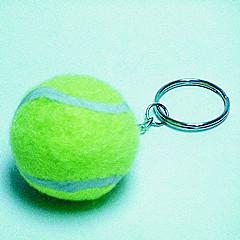 Quality Gift sending tennis ball keychain ,promotional item wholesale