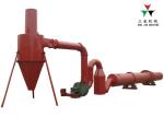 800Kg/h Hot Airflow Small Sawdust Dryer Machine For Wood Sawdust