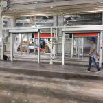 Protection PVC Industrial High Speed Door Oxide Surface Treatment