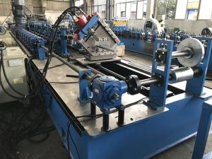 Quality High Speed C Purlin Roll Forming Machine 75kw 70mm soild shaft wholesale