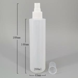 Quality 300ml 10oz HDPE Alcohol Disinfectant Liquid Packaging Spray Bottle wholesale