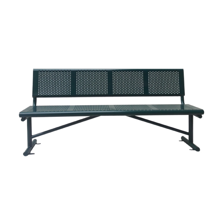 EN840 Certificate L180/W66/H82cm Powder Coated Steel Bench