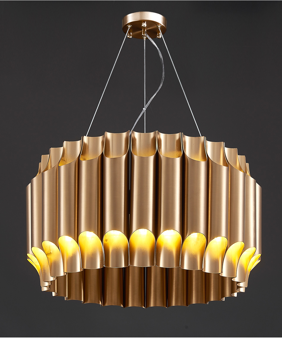 Led Chandelier For Living Dining Room Luxury Gold Stainless Steel Lamp Modern Creative Designer Chandelier(WH-MI-321)