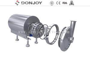 Quality Food Grade Beverage Open Impeller Centrifugal Pump wholesale