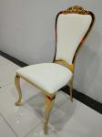 Vacuum Gilt 48cm 107cm Stainless Steel Dining Chair