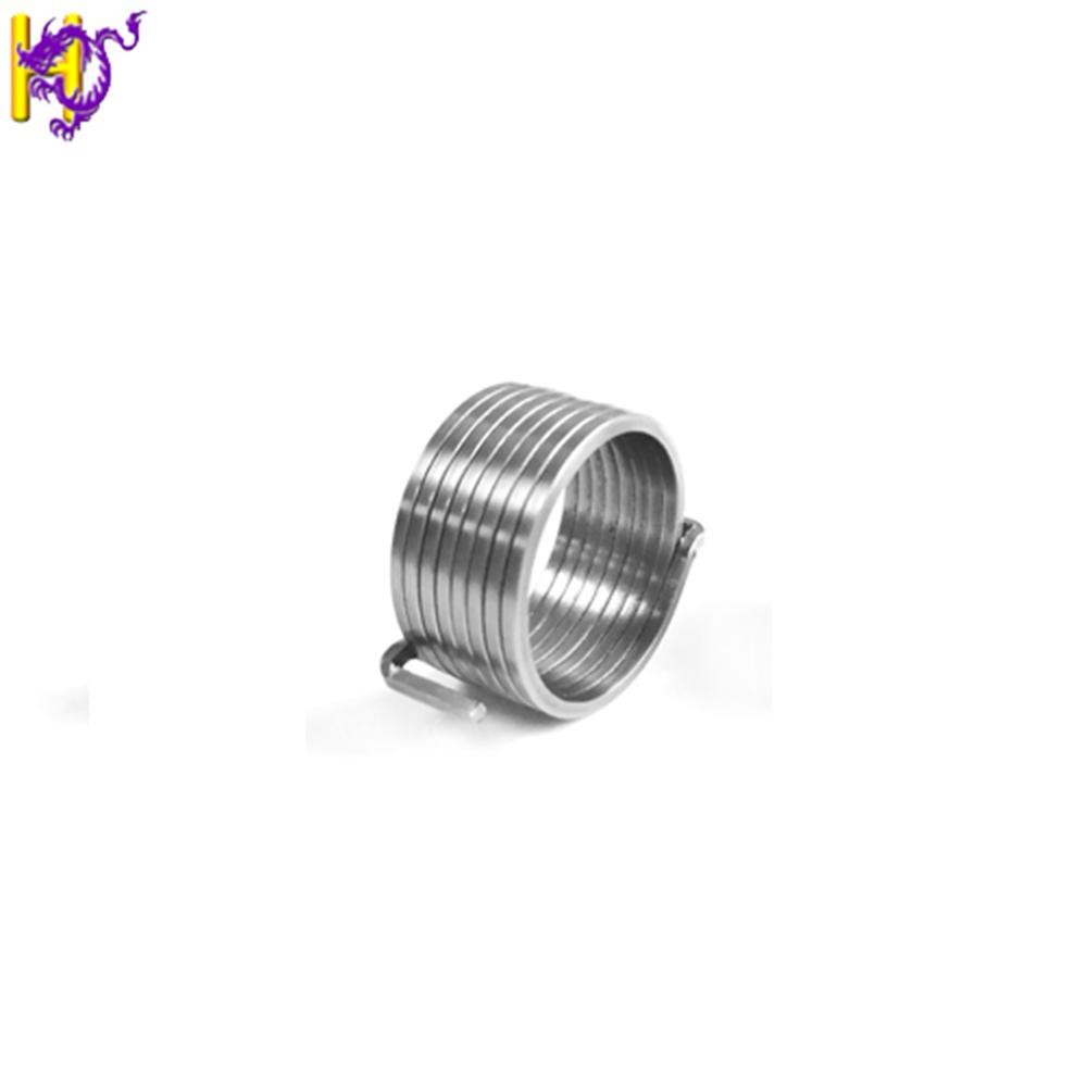 Light Duty Nickel Plated Torsion Coil Spring Music Wire Flat Spiral Spring