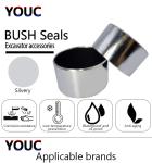 Hydraulic Cylinder Du Bush Steel PTFE Sleeve Bronze Bushing For Excavator