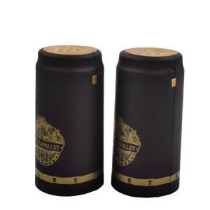 Quality Decorative Tear Strap Wine Bottle Shrink Caps Heat Shrinkage 35mm Diameter wholesale