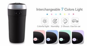 Quality 5V Car Aromatherapy Diffuser Air Humidifier With LED Light wholesale