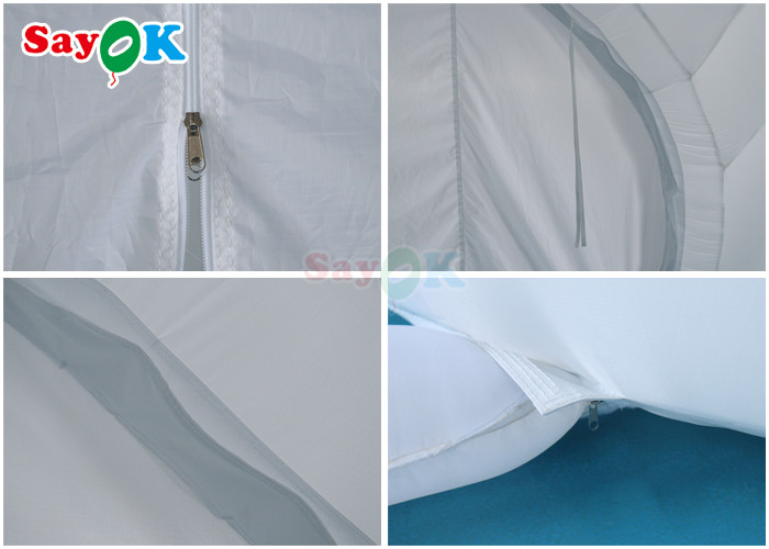 Giant Wind Resistance Football Inflatable Helmet Tent For Events