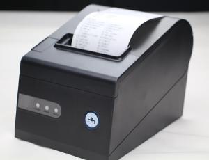 Quality LAN / USB / RS-232 3 Inch 80mm Thermal Printer Black Color For Pos Terminal wholesale