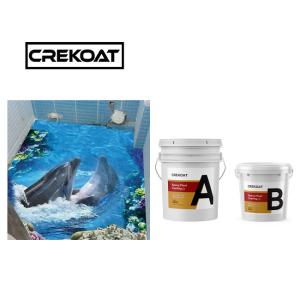 Quality 1mm Anti Slip Epoxy Resin Floor Coating No Bubbles Clear TDS wholesale