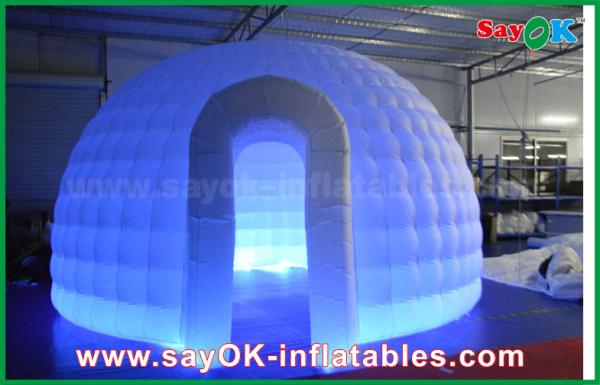 Inflatable Lawn Tent 210D Oxford Cloth Inflatable Igloo Air Tent Round Dome Tent