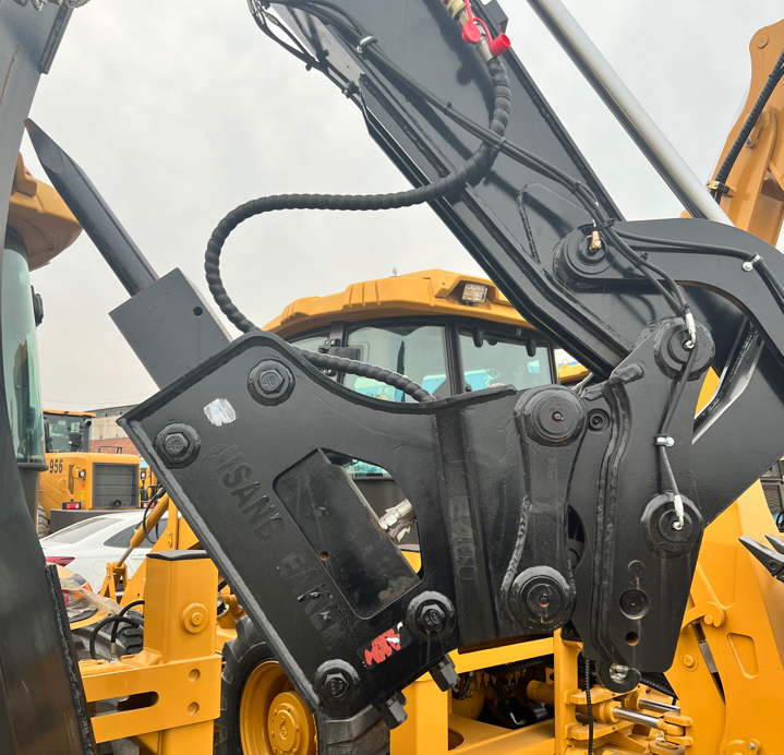 Quancheng Hydraulic Pump 4x4 Mini Tractor Excavator Backhoe Loader with Luxury ROPS Cabin