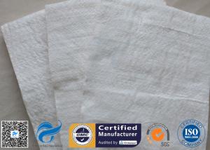 Quality 133kg/m3 1200℃ Fiberglass Needle Mat High Silica Fiberglass Mat For Industrial Roof wholesale