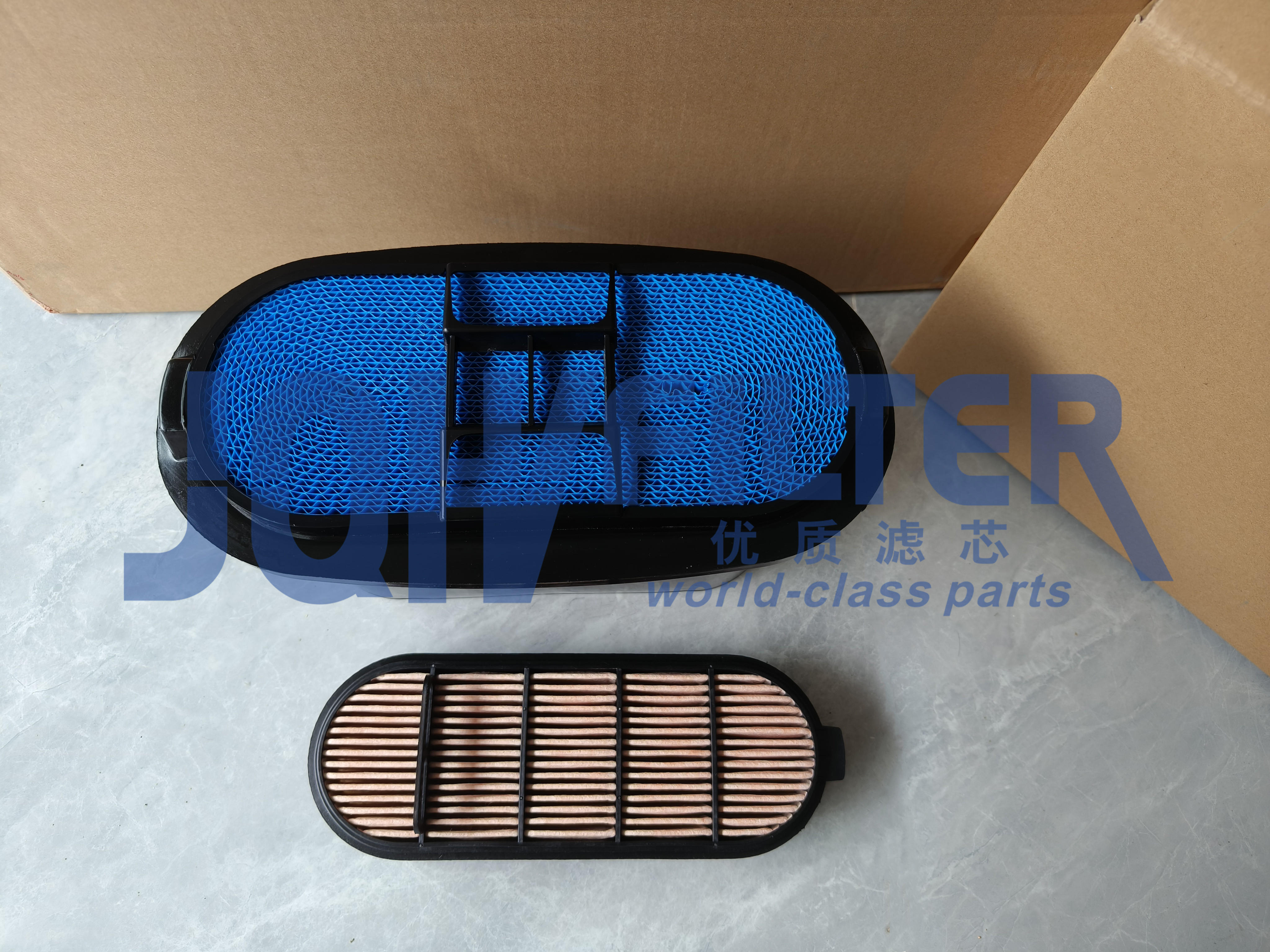 Truck Engine Air Filter Excavator AIR filter P641459 P641556 TA-8724A P645144 P646481 for TOYOTA