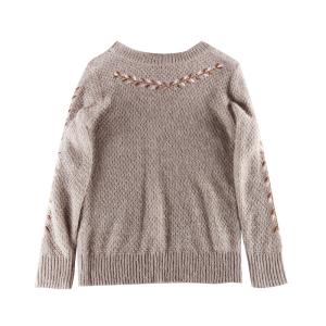 Quality Stockpapa Ladies Loose Knitted Sweater Pullover Long Women Sweater wholesale