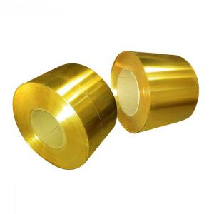 Quality 99.9% Pure Copper Tape Copper Stripe In China C2680 Copper Stripe / Brass Strip Rolls wholesale