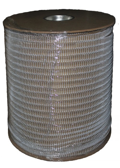 Nylon Coated Metal Wire Coil Binding , Double Loop Wire For Binding Insertion