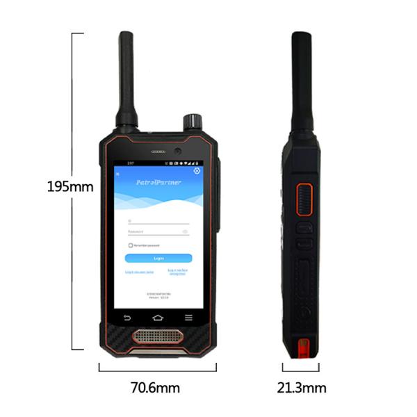 Cheap IP68 TFT Touch Screen Security Patrol Wand System 2G 3G 4G Walkie Talkie   Wand for sale