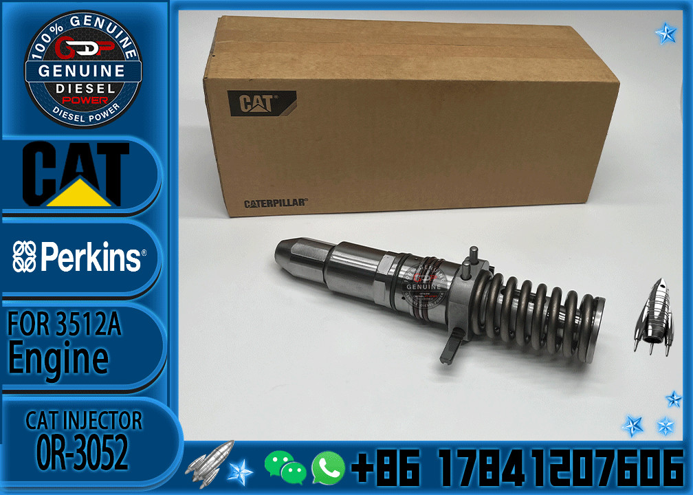 High Quality Diesel Engine Fuel Injector 7E-6408 Fuel Injector Assembly 0R-3052 For CAT 3508 3512 3516
